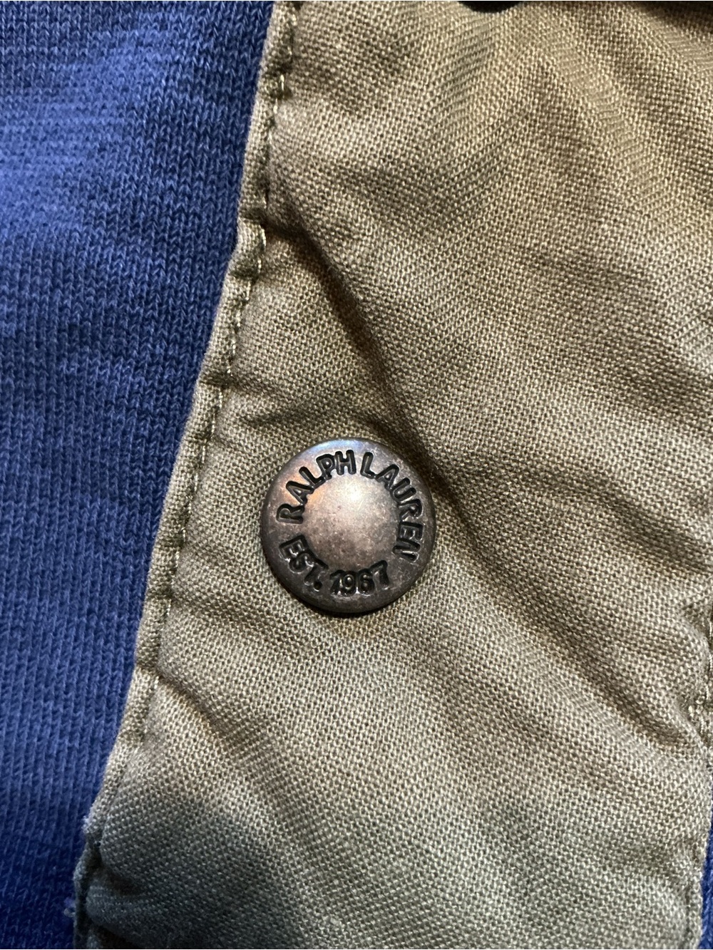 Vintage Polo Ralph Lauren Military Outdoor Pocket 1/4 Zip Pullover Sweatshirt - Picture 7 of 11
